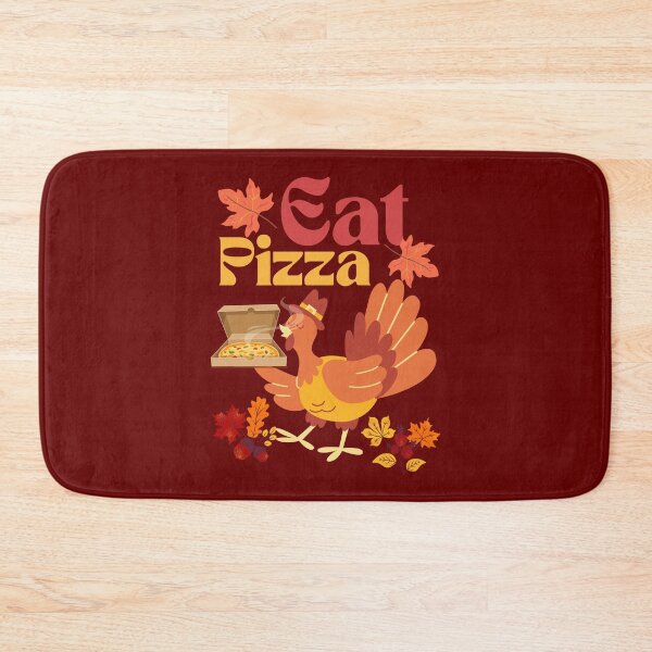 Item preview, Funny Food Save A Turkey Eat Pizza Lover Family Matching Thanksgiving Foodie designed and sold by LittleZea.