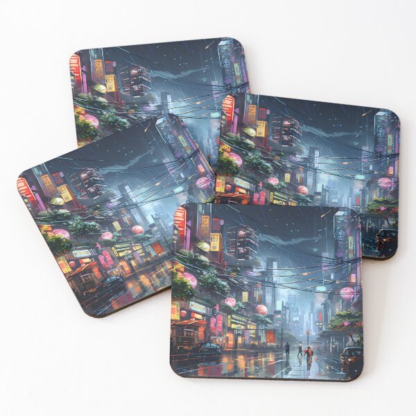 Item preview, Neon Tokyo Alleys designed and sold by FTS-Studio.