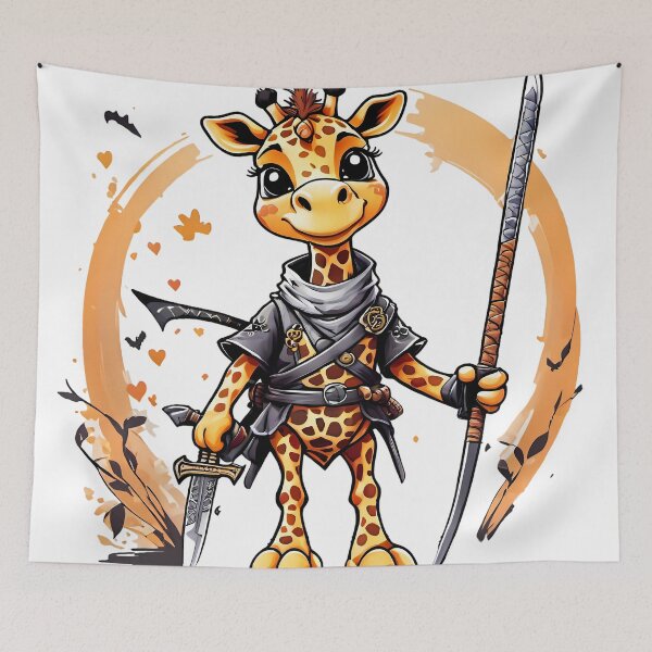 Item preview, Ninja Giraffe designed and sold by MindFrank.