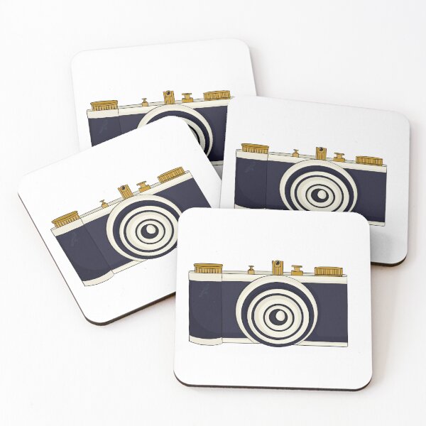Item preview, retro camera // dark academia aesthetic // handdrawn designed and sold by damnfinecuppa.