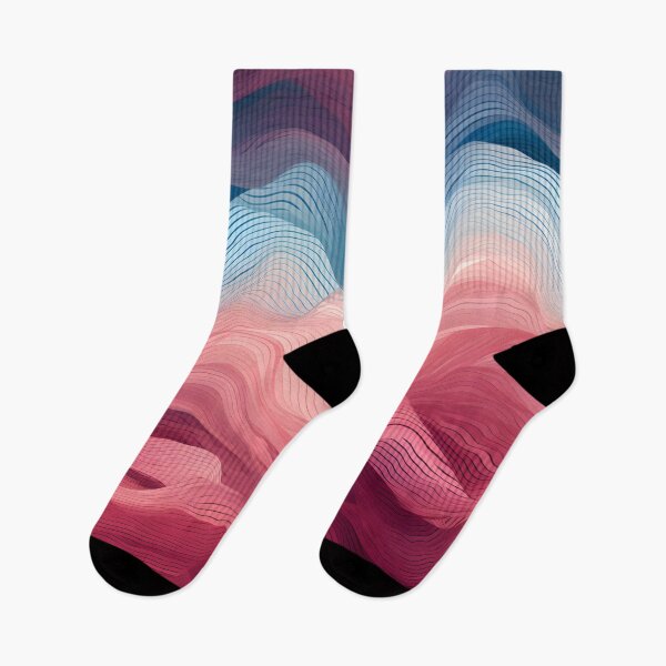 Item preview, Soothing Waves of Twilight Abstract designed and sold by VectorPlace.
