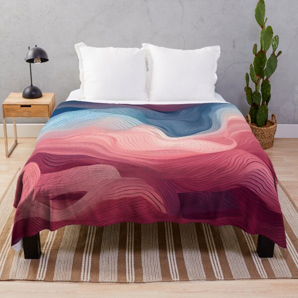Item preview, Soothing Waves of Twilight Abstract designed and sold by VectorPlace.