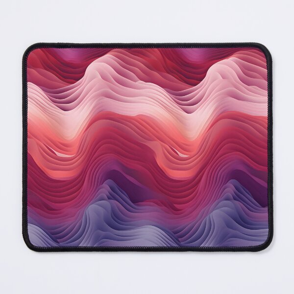 Item preview, Warm to Cool: Abstract Wave Spectrum designed and sold by VectorPlace.