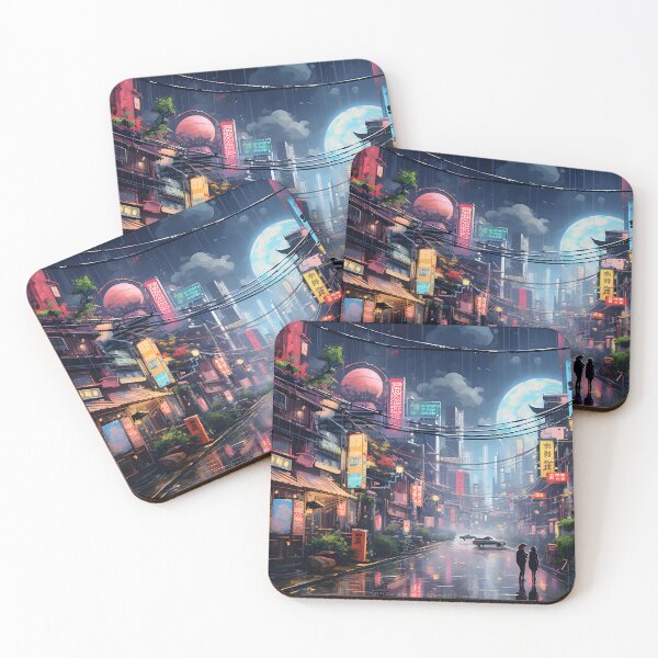 Item preview, Neon Tokyo Alleys designed and sold by FTS-Studio.