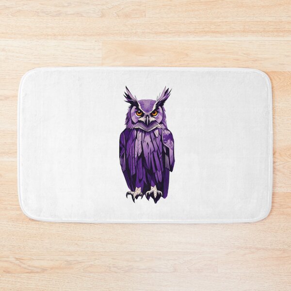 Item preview, Cool Abstract purple owl art designed and sold by KorArtStudio.
