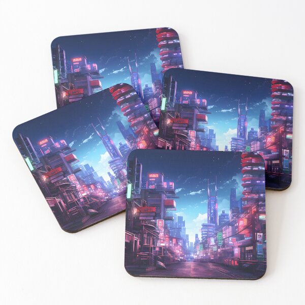 Item preview, Neon Tokyo Alleys designed and sold by FTS-Studio.