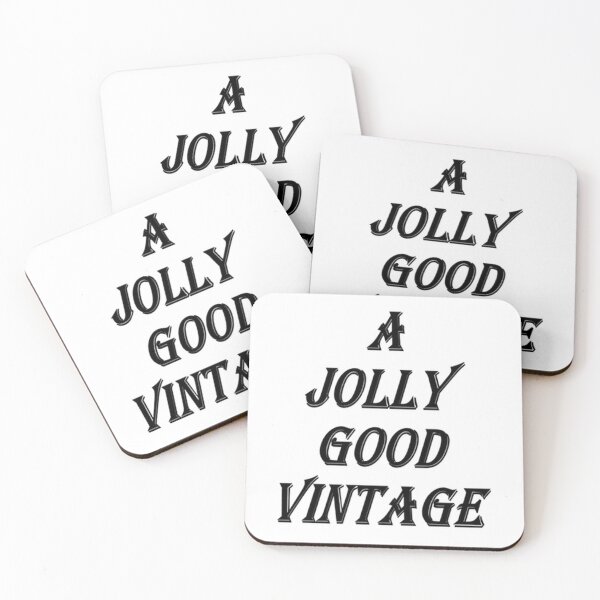 Item preview, A Jolly Good Vintage (Black Writing) designed and sold by C J Lewis.