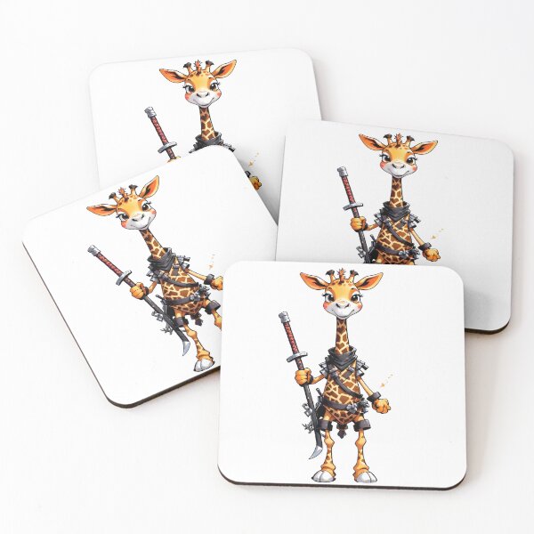 Artikelvorschau, Ninja-Giraffe entworfen und verkauft von MindFrank.