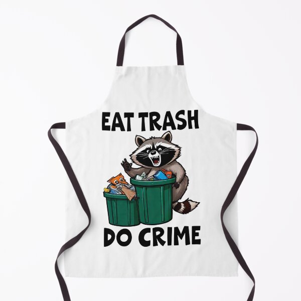 Item preview, Eat Trash Do Crime, Live Fast Eat Trash, Funny Raccoon designed and sold by Porcupine Tees ⭐⭐⭐⭐⭐.