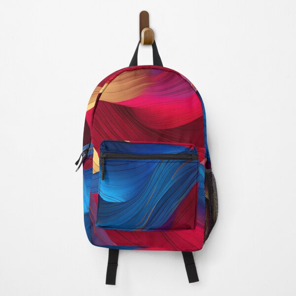 Item preview, Vivid Silk Waves: An Abstract Fusion designed and sold by VectorPlace.