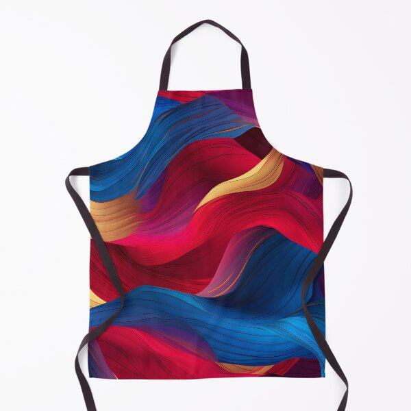 Item preview, Vivid Silk Waves: An Abstract Fusion designed and sold by VectorPlace.