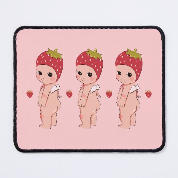 Item preview, Three Strawberry Cherubs |  Strawberry Angel Inspired Trinket designed and sold by StudioKitti.