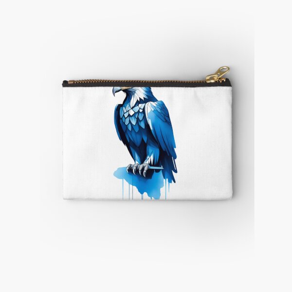 Item preview, Abstract blue eagle art designed and sold by KorArtStudio.