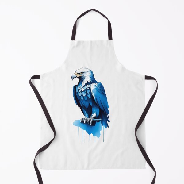 Item preview, Abstract blue eagle art designed and sold by KorArtStudio.