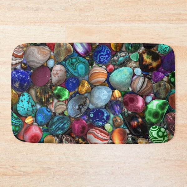 Item preview, Colorful Polished Stones  designed and sold by k9printart.