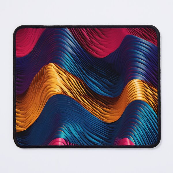 Item preview, Electric Ribbons: Neon Wave Abstraction designed and sold by VectorPlace.