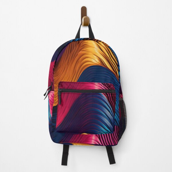 Item preview, Electric Ribbons: Neon Wave Abstraction designed and sold by VectorPlace.