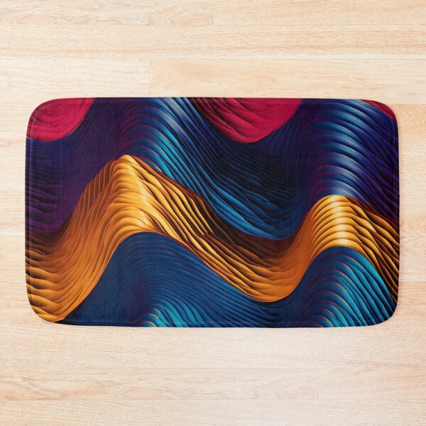 Item preview, Electric Ribbons: Neon Wave Abstraction designed and sold by VectorPlace.