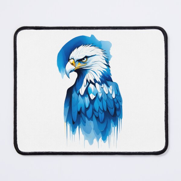 Item preview, Cool Abstract blue eagle art designed and sold by KorArtStudio.