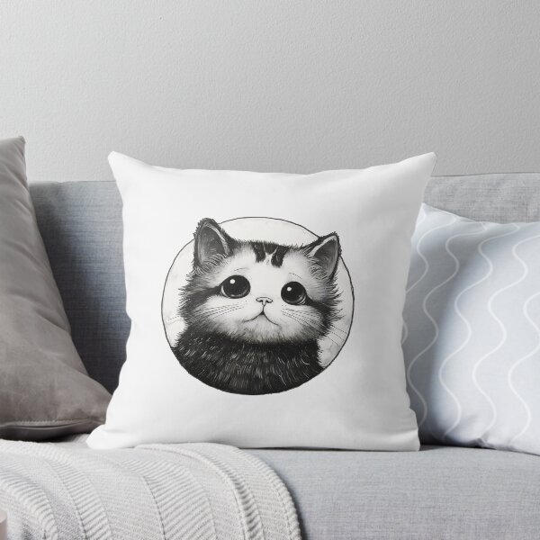 Item preview, Cute cat drawing designed and sold by ColorConsole.