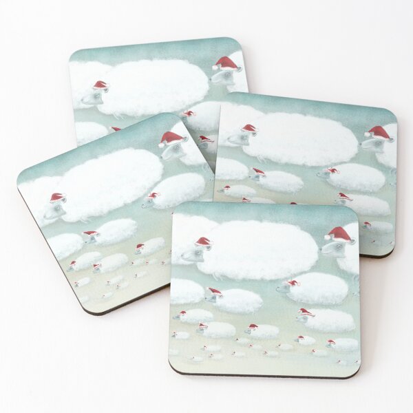 Item preview, Christmas Cloudy Sheep designed and sold by fizzyjinks.