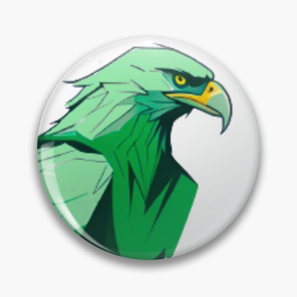 Item preview, Green Eagle art designed and sold by KorArtStudio.