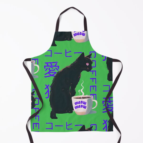 Item preview, cat and coffee winter arc designed and sold by Catophile.