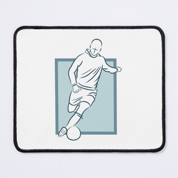 Item preview, Line Art Drawing of Soccer Player designed and sold by CJansuebsri.