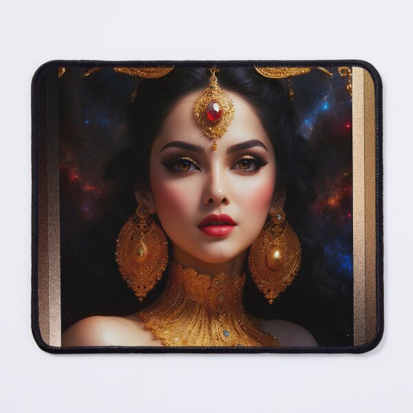 Item preview, Atronia Against The Backdrop Of Captivating Cosmic Beauty AI Concept Art by Xzendor7 designed and sold by Xzendor7 Digital Art Creations.