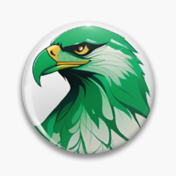 Item preview, Abstract green eagle art designed and sold by KorArtStudio.