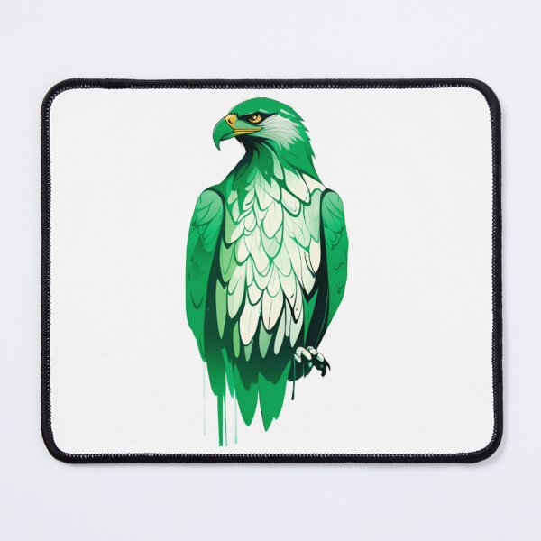 Item preview, Abstract green eagle art designed and sold by KorArtStudio.