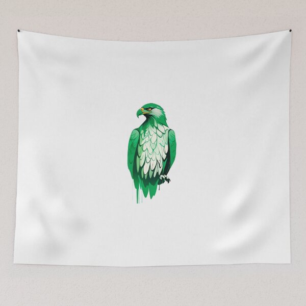 Item preview, Abstract green eagle art designed and sold by KorArtStudio.
