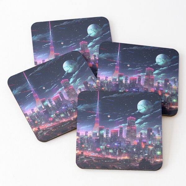Item preview, Neon Tokyo Alleys designed and sold by FTS-Studio.