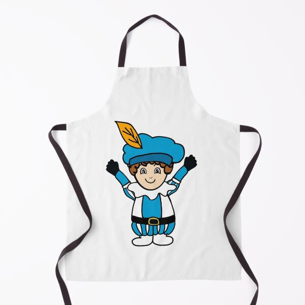 Item preview, Blij Pietje Sinterklaas blauw wit designed and sold by Krissys-Art.