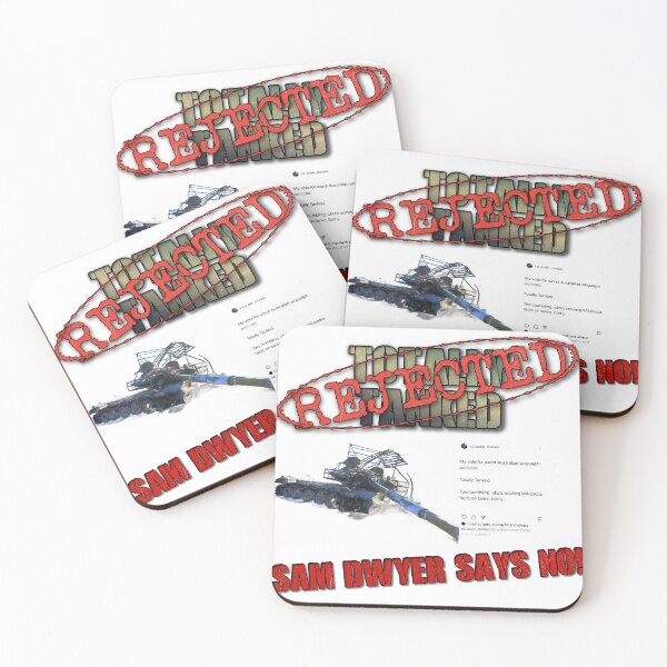 Item preview, Sam Dwyer says no! designed and sold by TotallyTanked.