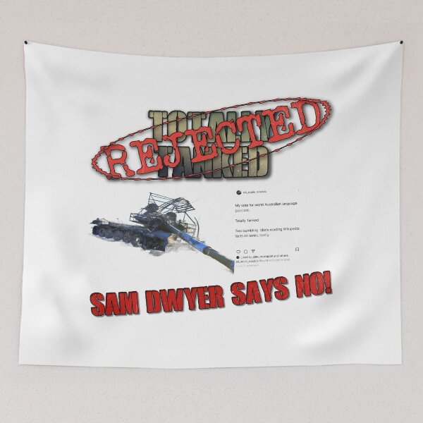 Item preview, Sam Dwyer says no! designed and sold by TotallyTanked.