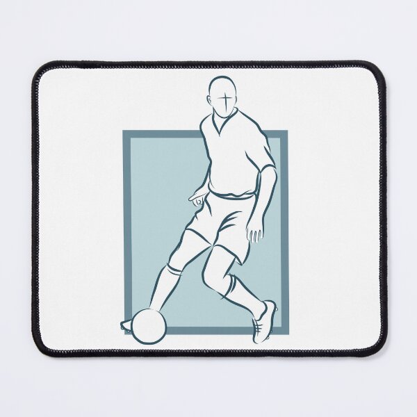 Item preview, Line Art Drawing of Soccer Player designed and sold by CJansuebsri.