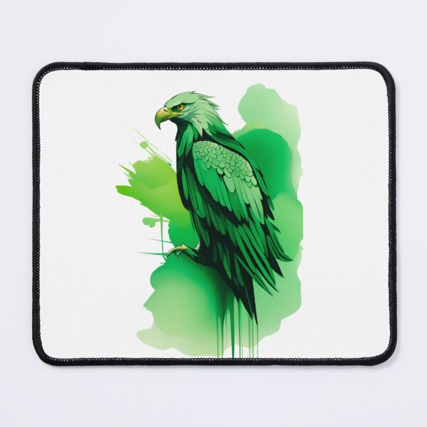 Item preview, Cool Abstract green eagle art designed and sold by KorArtStudio.