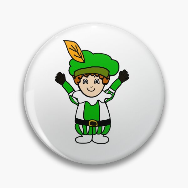 Item preview, Blij groen Pietje Sinterklaas  designed and sold by Krissys-Art.