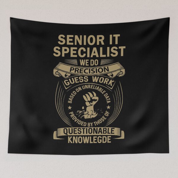 Item preview, Senior It Specialist designed and sold by MiraclePitts.