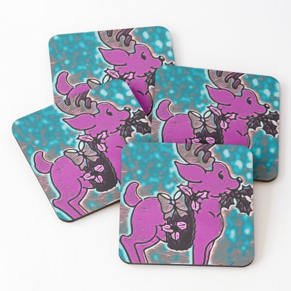 Item preview, Pink Reindeer playful designed and sold by JaseArt.