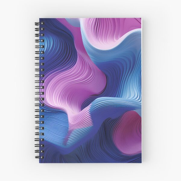 Item preview, Abstract Rhythms: Magenta Meets Azure designed and sold by VectorPlace.