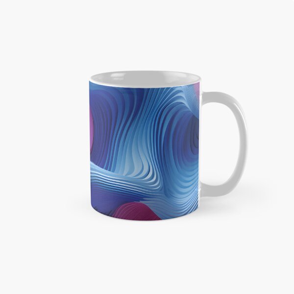 Item preview, Abstract Rhythms: Magenta Meets Azure designed and sold by VectorPlace.
