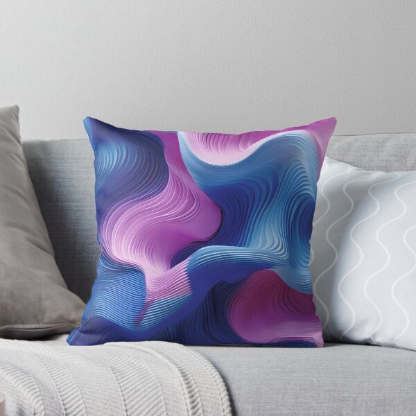 Item preview, Abstract Rhythms: Magenta Meets Azure designed and sold by VectorPlace.