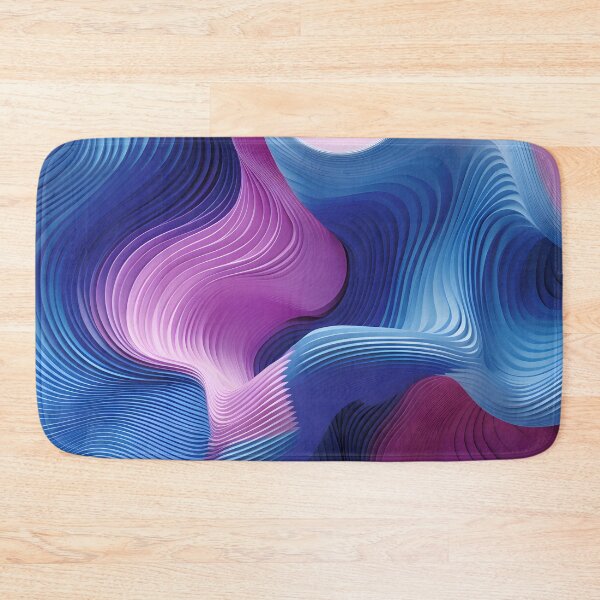 Item preview, Abstract Rhythms: Magenta Meets Azure designed and sold by VectorPlace.