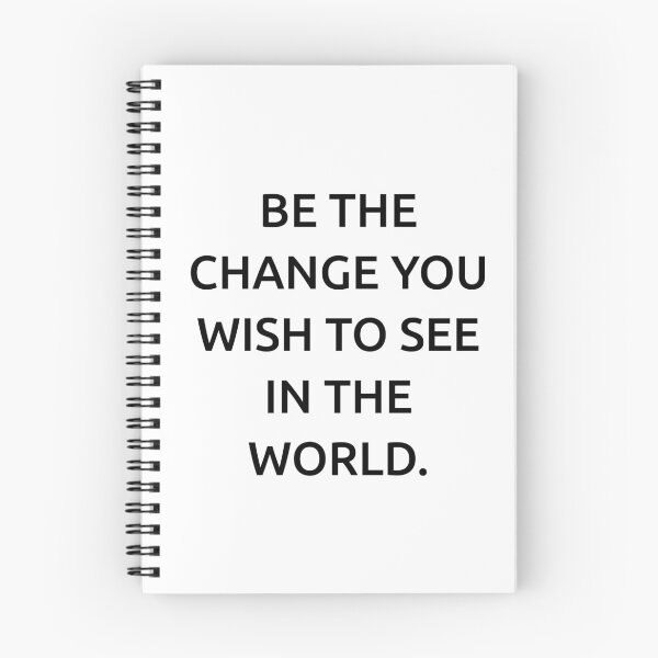 Item preview, Be the change you wish to see in the world. designed and sold by IMCDT.