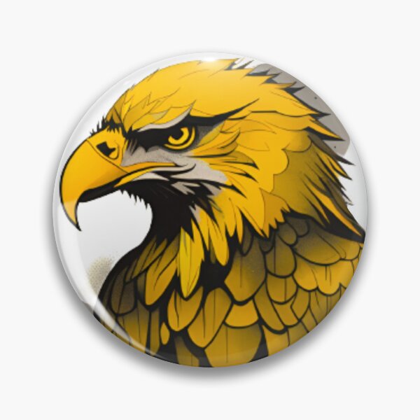 Item preview, Yellow Eagle art designed and sold by KorArtStudio.