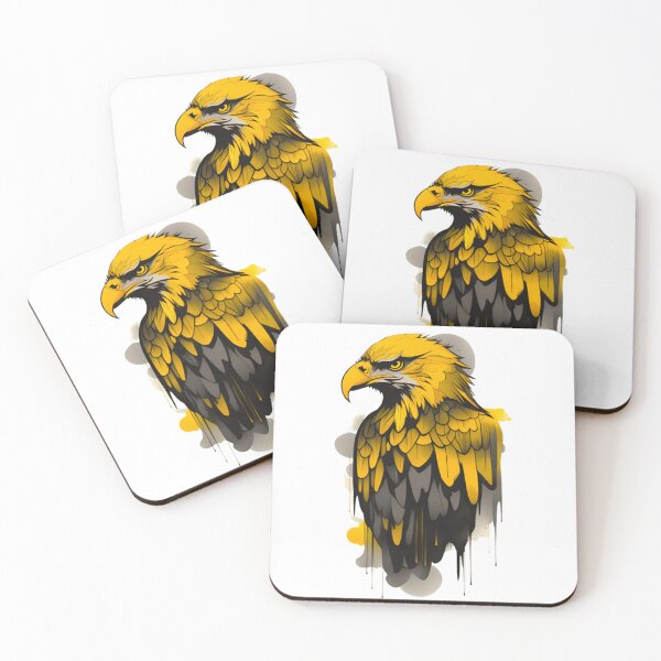 Item preview, Yellow Eagle art designed and sold by KorArtStudio.
