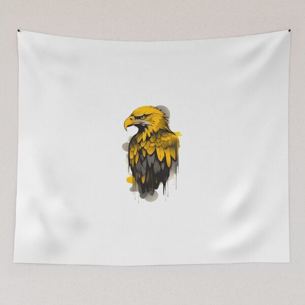 Item preview, Yellow Eagle art designed and sold by KorArtStudio.