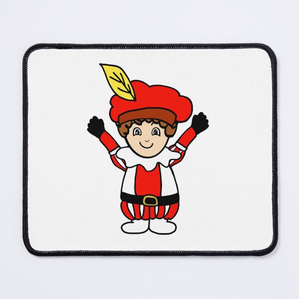 Item preview, Blij Pietje Sinterklaas rood wit designed and sold by Krissys-Art.